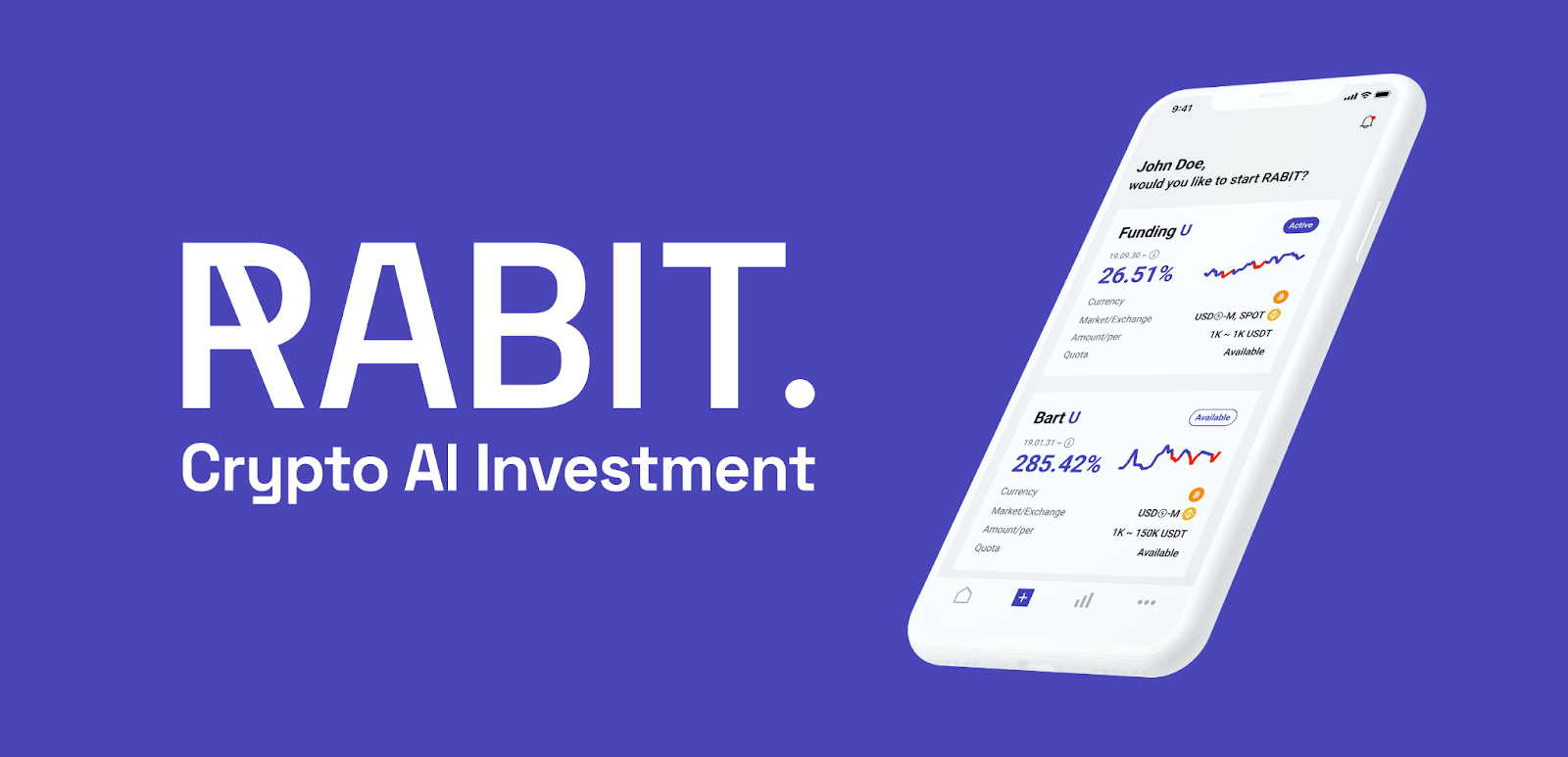 Quantit launches 'RABIT', an official version of a crypto-focused robo-advisor